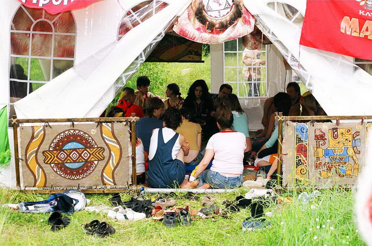 An off-site event of the Moscow MATE club
