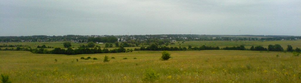 Panorama of the settlement of Vorotynets