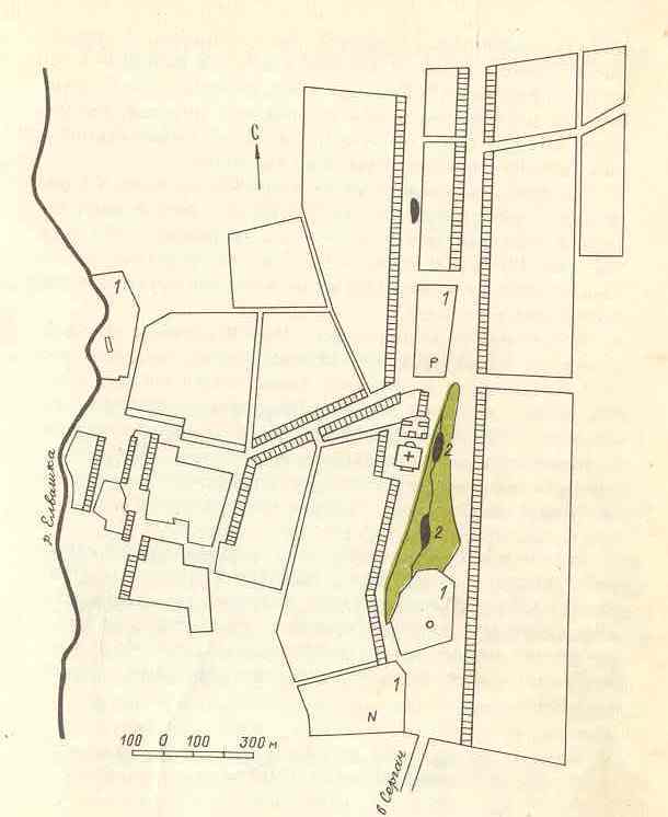 Plan of Vorotynets. 1867