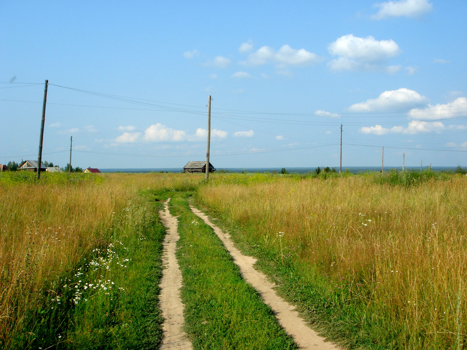 A dirt road