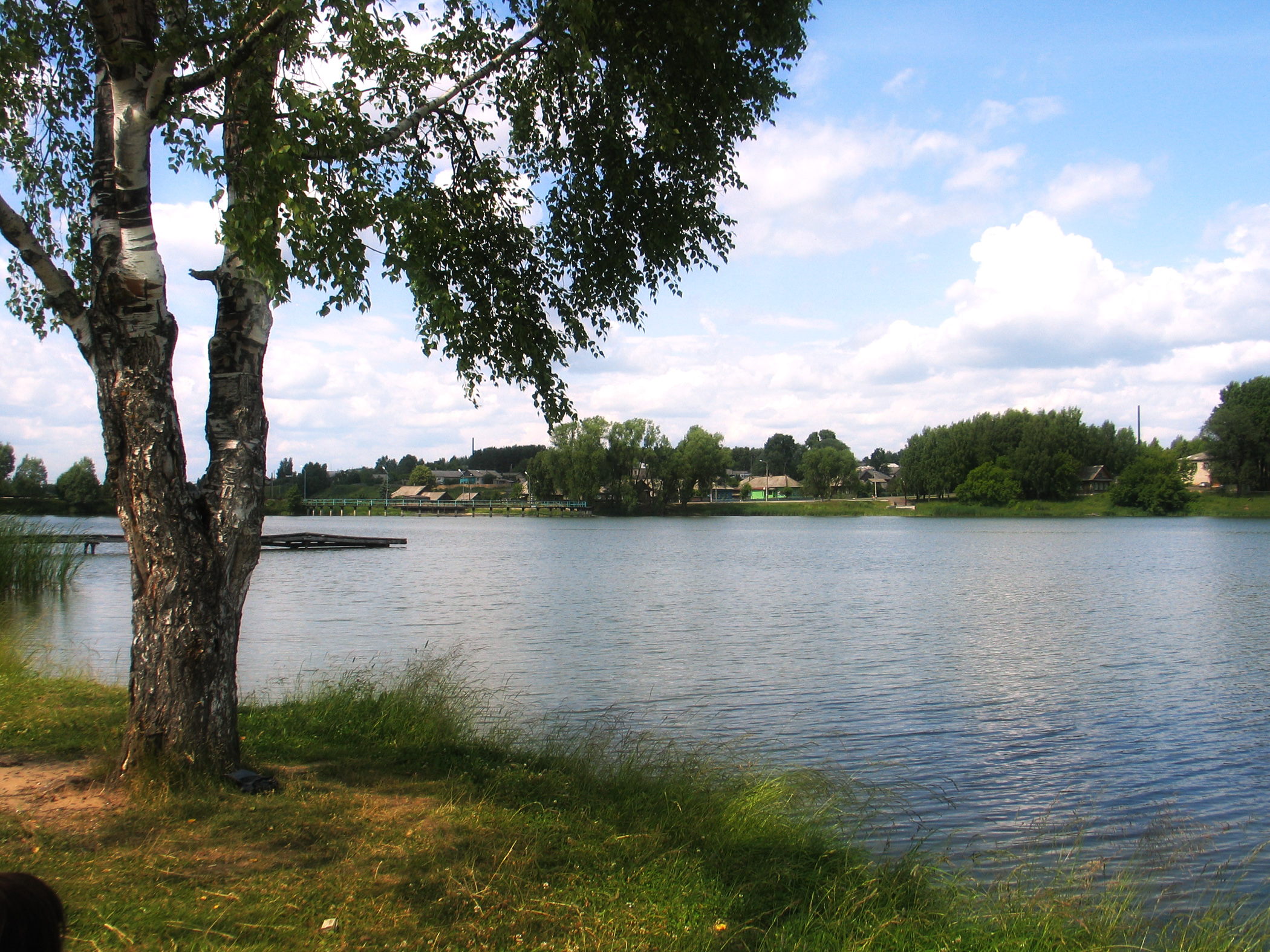 Sharanga pond and beach