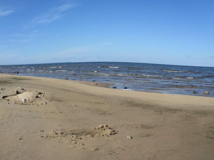 Песчаные берега Рыбинского моря