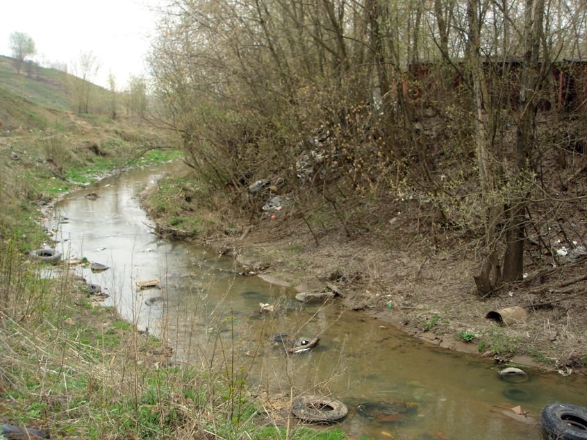 The river