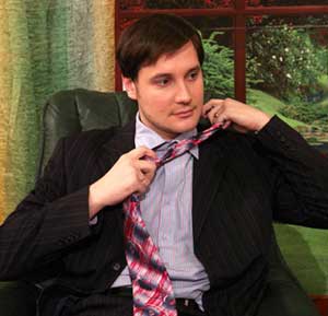 Roman Skudnyakov — host of the author's program "Without a Tie" on the Volga TV channel