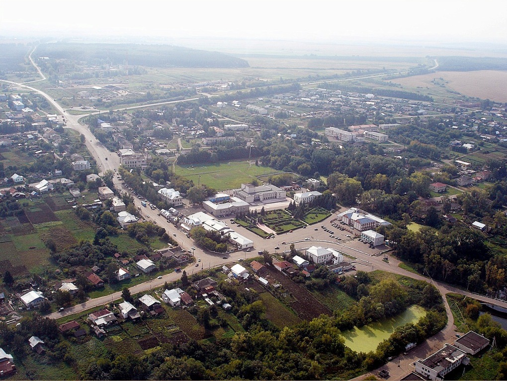 Sechenovo from a bird's-eye view