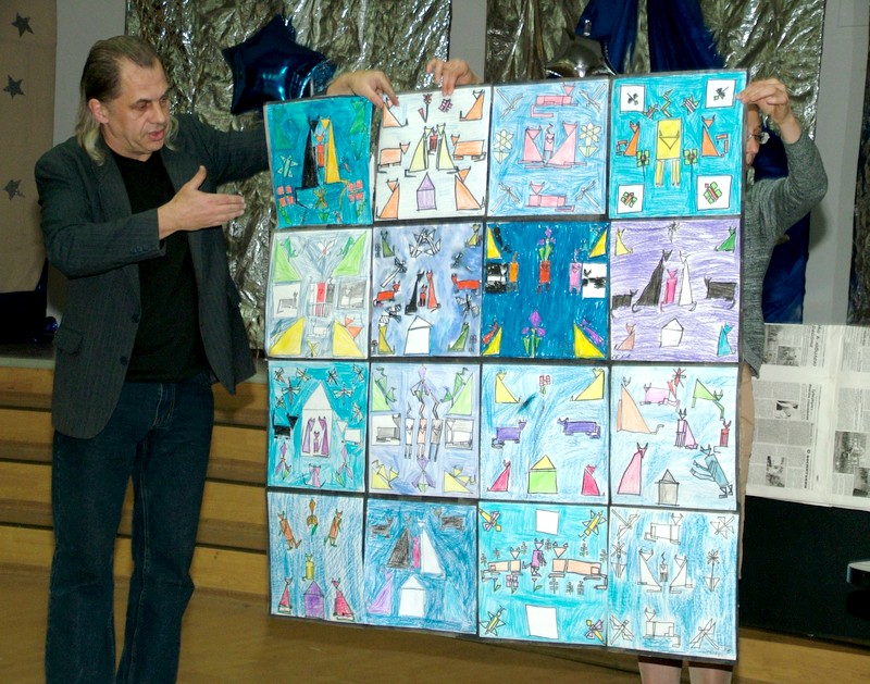 "Universum" Club Symposium in the auditorium " NAASh ". Presentation of an Original System for Developing Creativity in Children