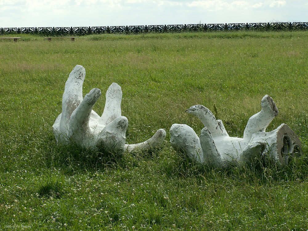 Bear sculpture