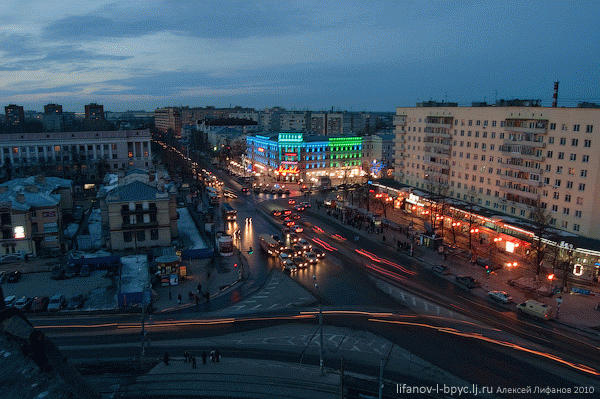 Центр Сормова (Нажмите на фото чтобы увидеть анимацию), фото Алексей Лифанов