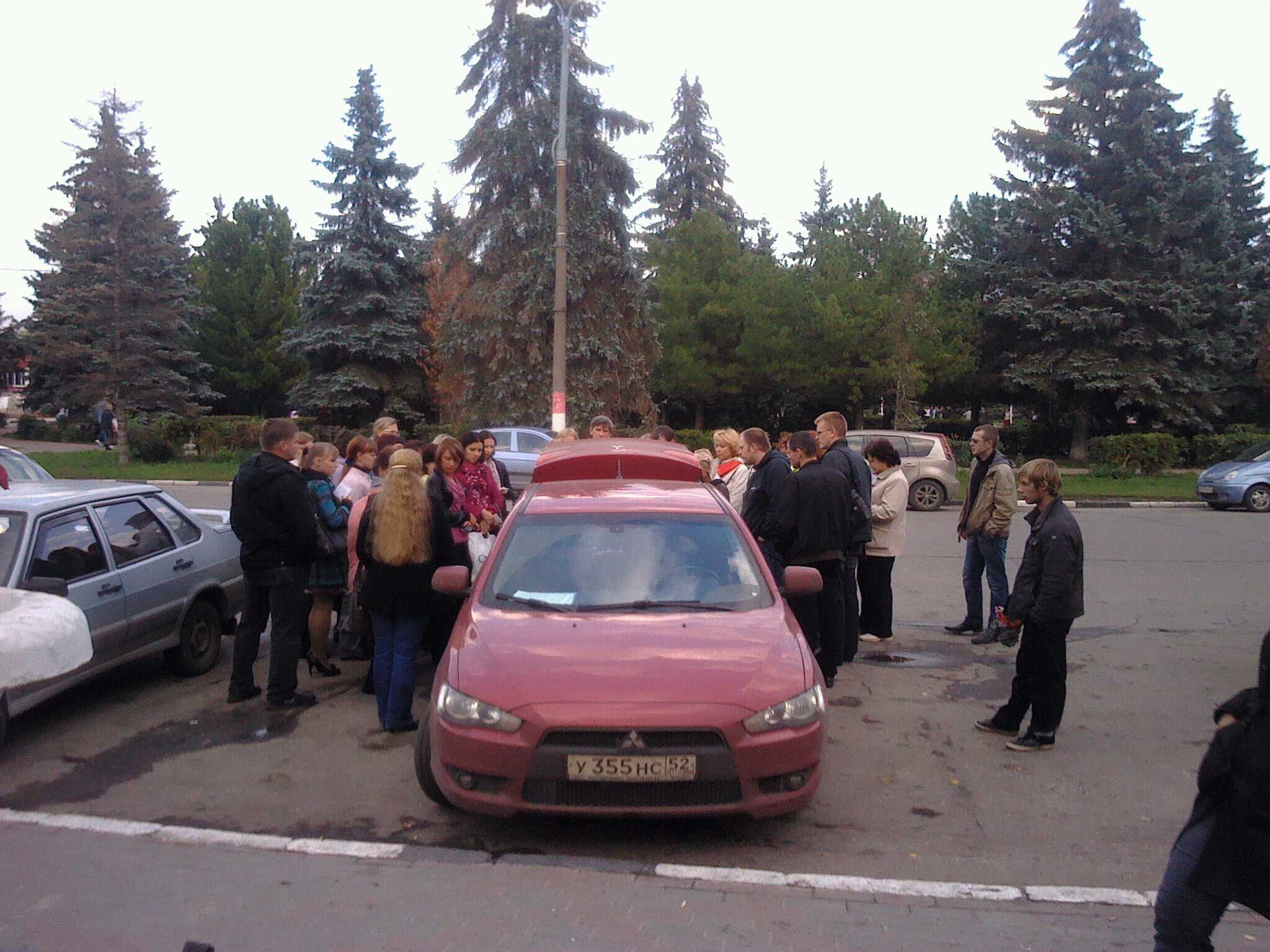 Distribution of jointly purchased goods, in central Avtozavod