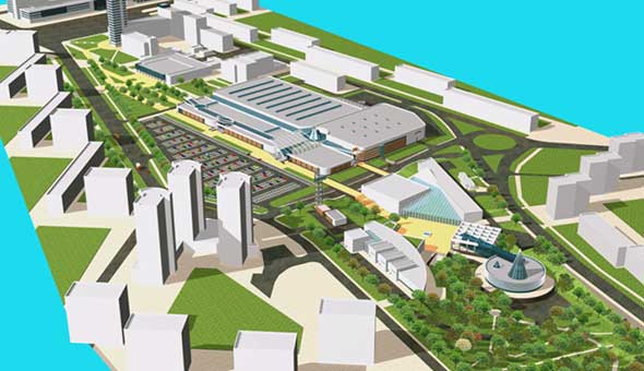 Development plan for the ravine-and-forest area beyond Sovetskaya Square