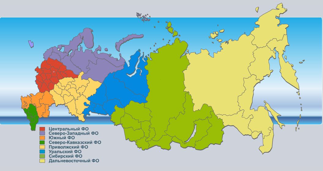 Division of the Russian Federation into federal districts