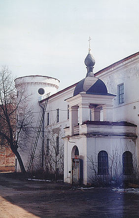 Church of the Mother of God, Joy of All Who Sorrow, at the Prison Ostrog