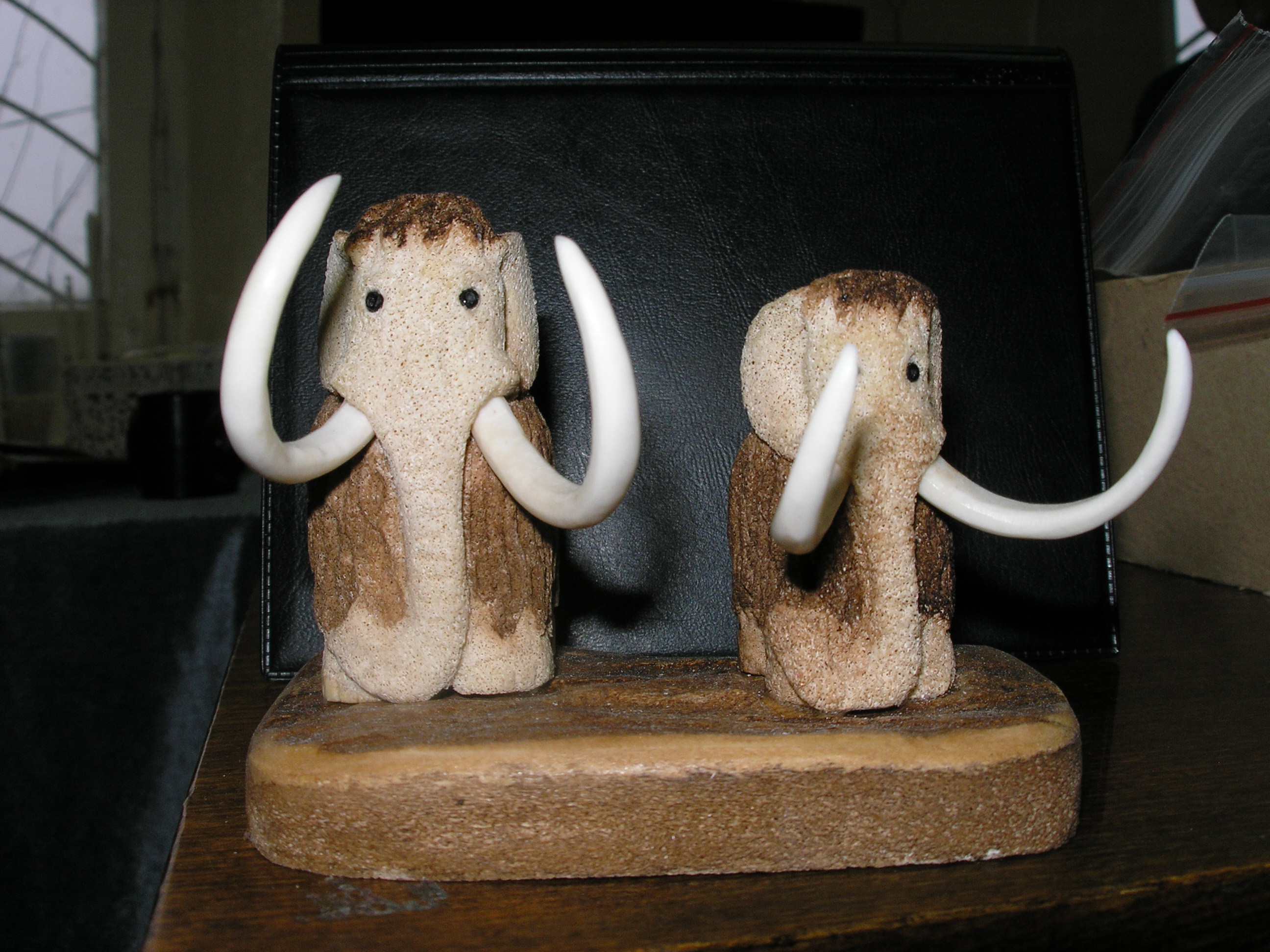 An item from the Varnavino bone-carving factory