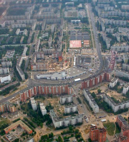 All of Sotsgorod from above