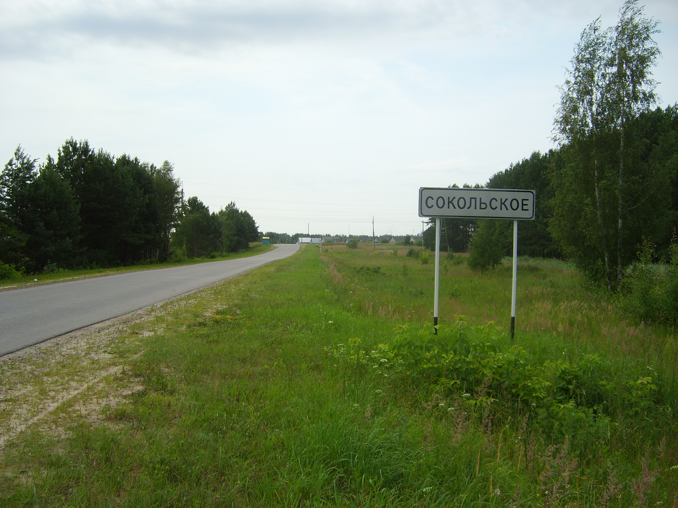 Entrance to Sokolskoye