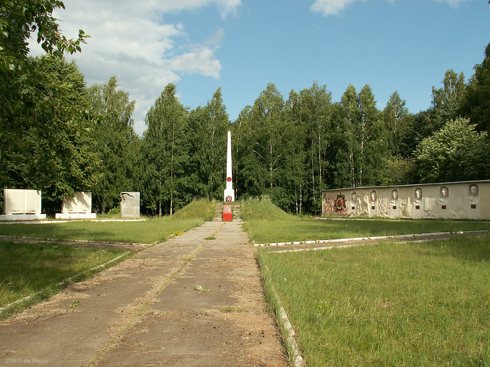 War memorial in Sokolskoye