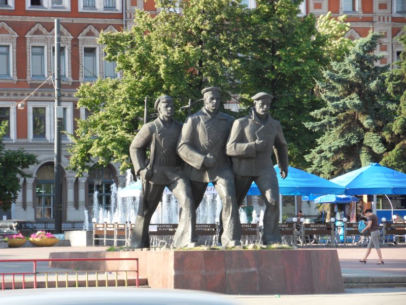 Monument to the Heroes of the Volga Military Flotilla