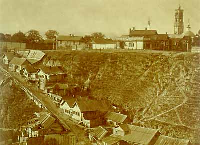 View from Zhandarmsky Ravine toward Yarilina Gora . 1880s