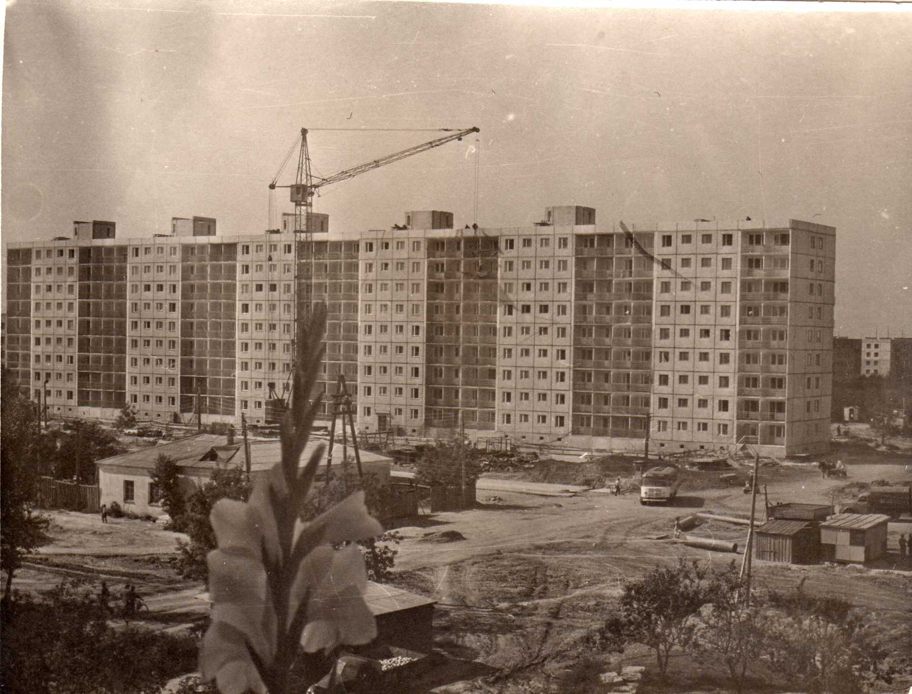 Перекрёсток Южного шоссе и улицы Старых Производственников, 1973 год