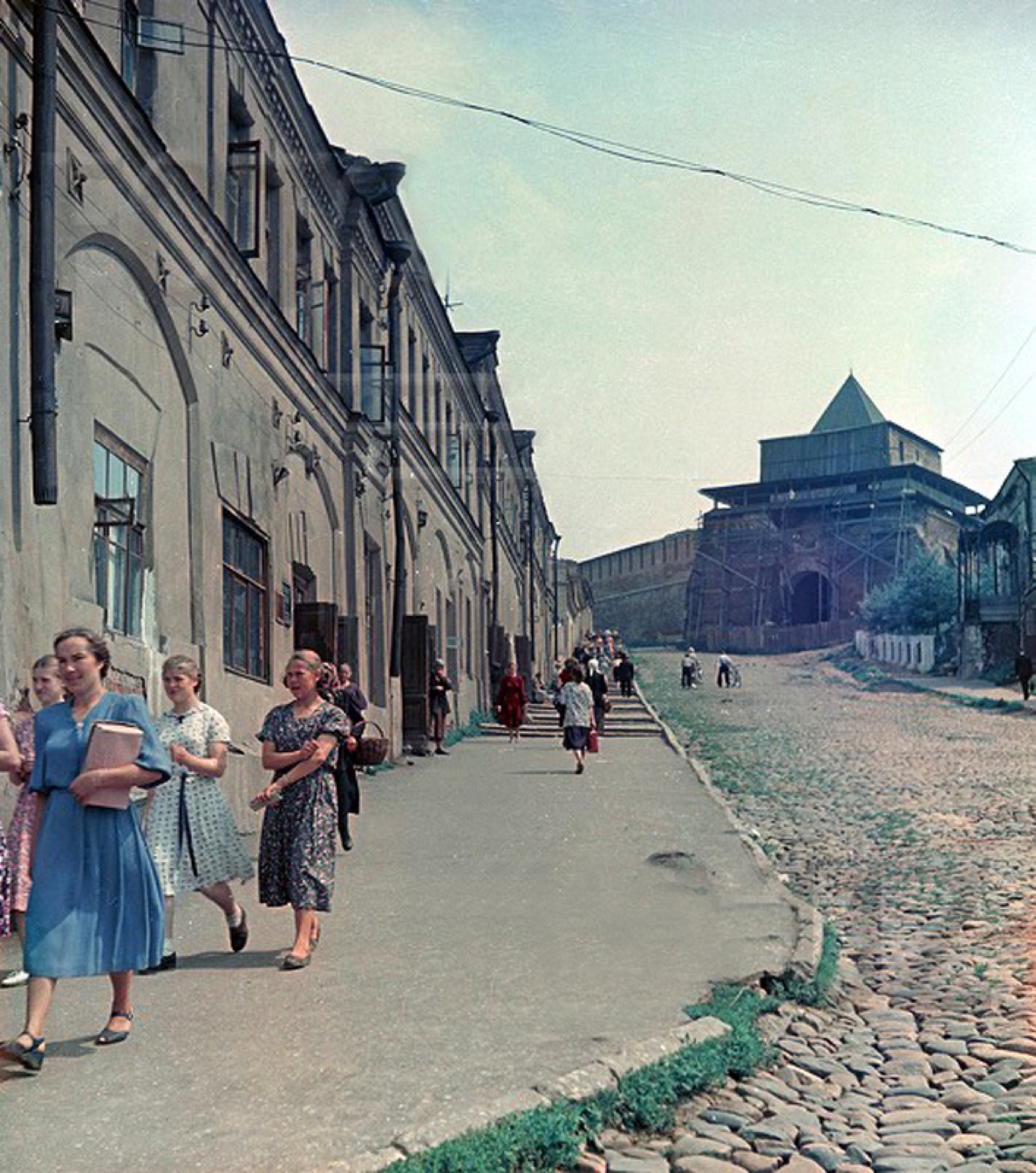Дмитриевская башня. Горький, 1950-е