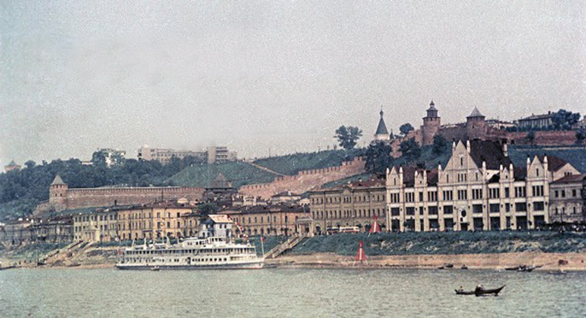Кремль и набережная Волги. Горький, 1960-е