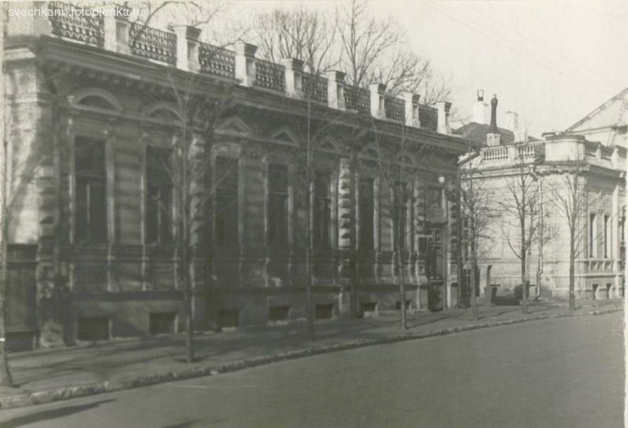 Особняки на улице Большой Покровской. Горький, 1960-е годы