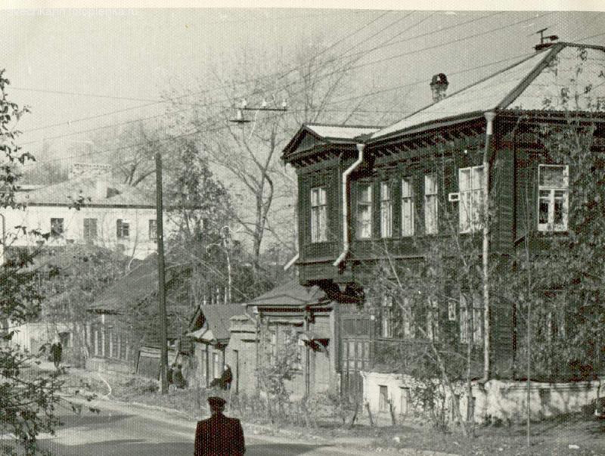 historic wooden buildings of Nizhny Novgorod