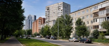 Улица Охотничья в Нижнем Новгороде