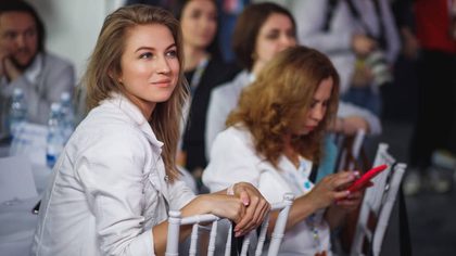 Директор АНО АСИРИС Екатерина Крюнас (на переднем плане)Фото: vk.com/katya_kryunas