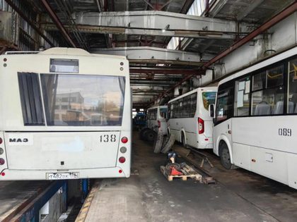 Автопарк МУП «Экспресс» Дзержинск