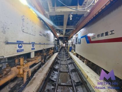 Проходка тоннеля метро к площади Свободы