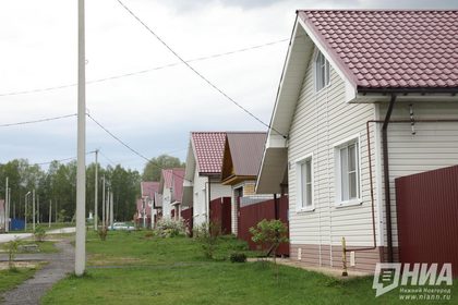 Прудовка, жилые дома деревни