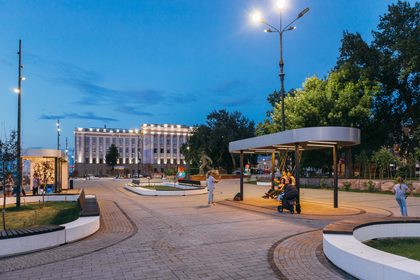 Площадь Маркина, современный вид