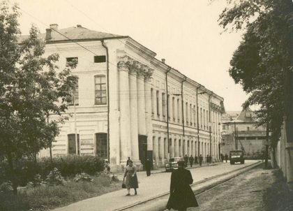 Кремль. Здание бывшего Губернского казначейства и Кладовая башня, 1950–1970