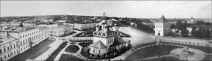Площадь Минина и Пожарского, историческая фотография
