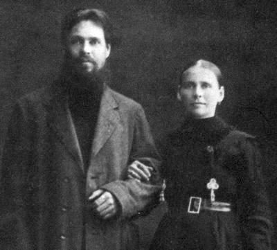 Блиновы Иван Гаврилович и Вера Павловна, 1907 год