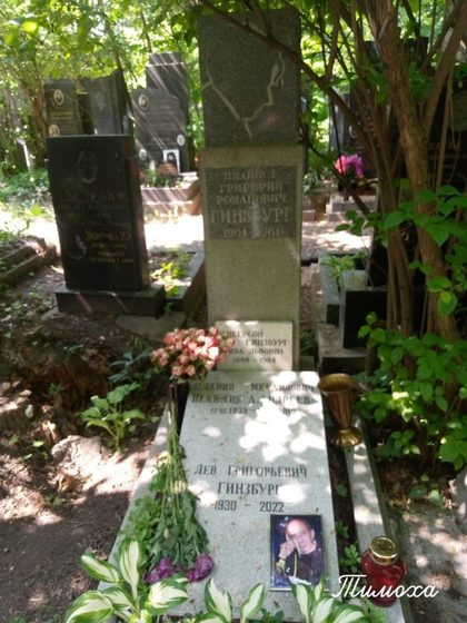 Могила Григория Романовича Гинзбурга