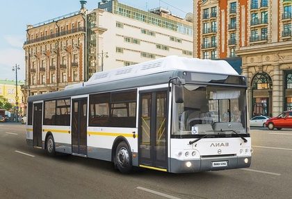 Автобус городского пассажирского транспорта Нижнего Новгорода