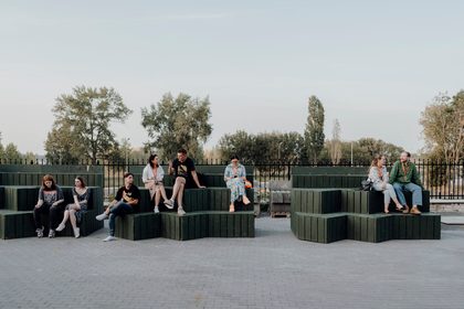 Центр современного искусства «Терминал А», открытая площадка