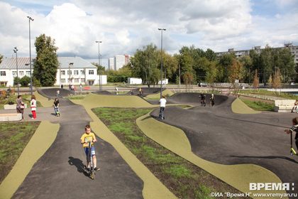 Скейт-парк в Нижнем Новгороде