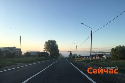 Дорога в Нижегородской области