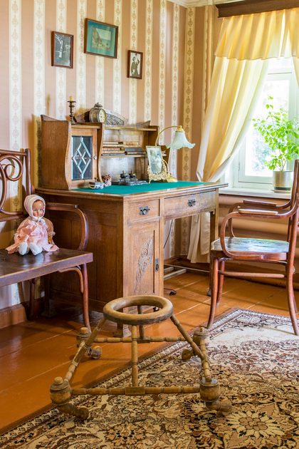 Интерьер Литературного музея А. П. Гайдара в Арзамасе