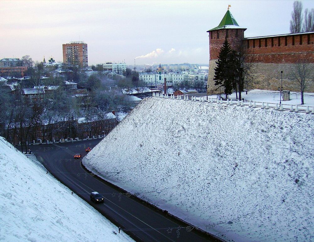 Коромыслова башня Нижегородского кремля. Фото: Алексей Белобородов, CC BY-SA 3.0