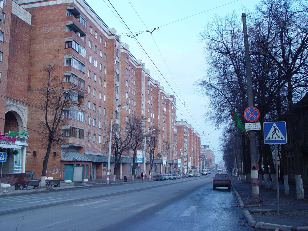Протяжённые кварталы, известные в городе как «китайская стена»