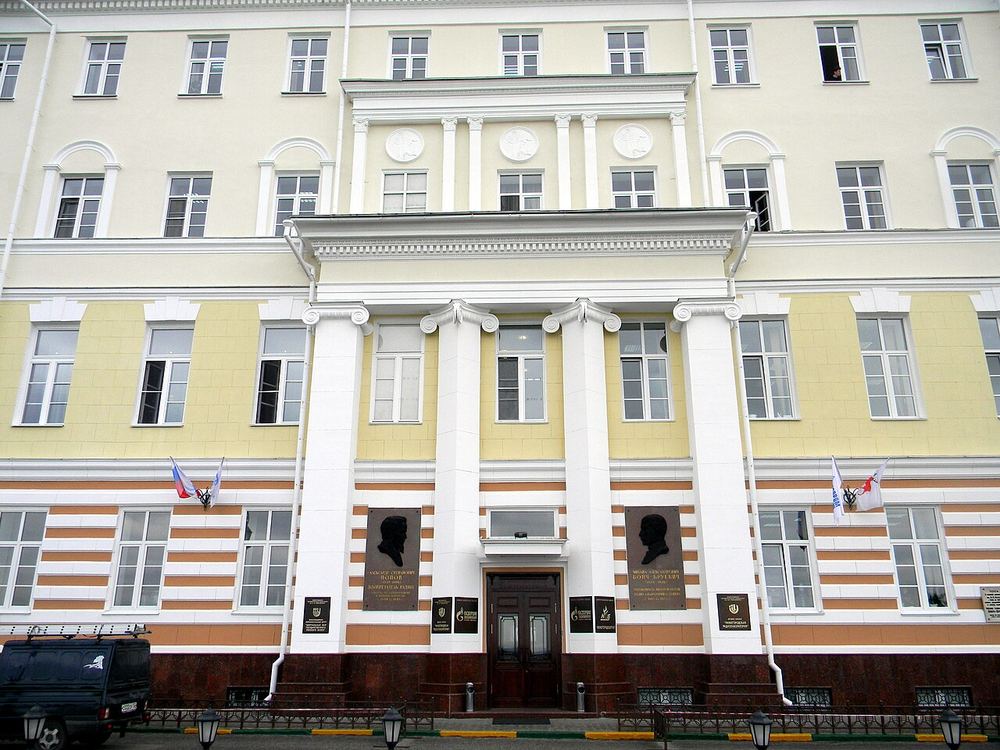 The building of the Nizhny Novgorod Radio Laboratory at 5 Verkhne-Volzhskaya Embankment (Верхне-Волжская набережная, 5), where Losev worked in the 1920s; today the museum of the laboratory