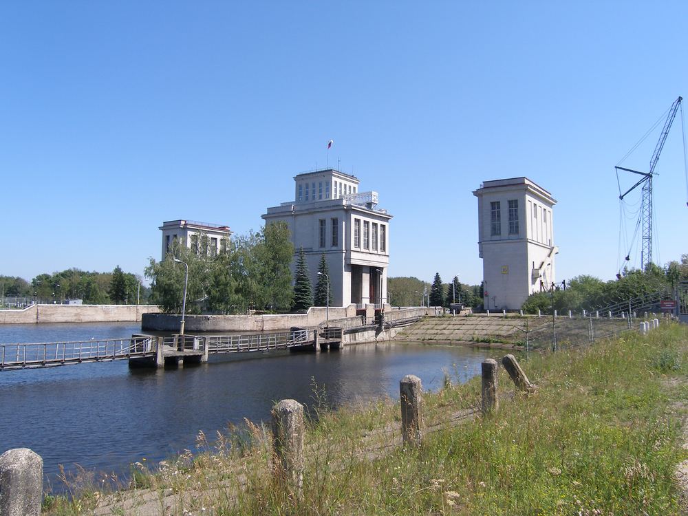 Шлюзы Горьковского водохранилища
