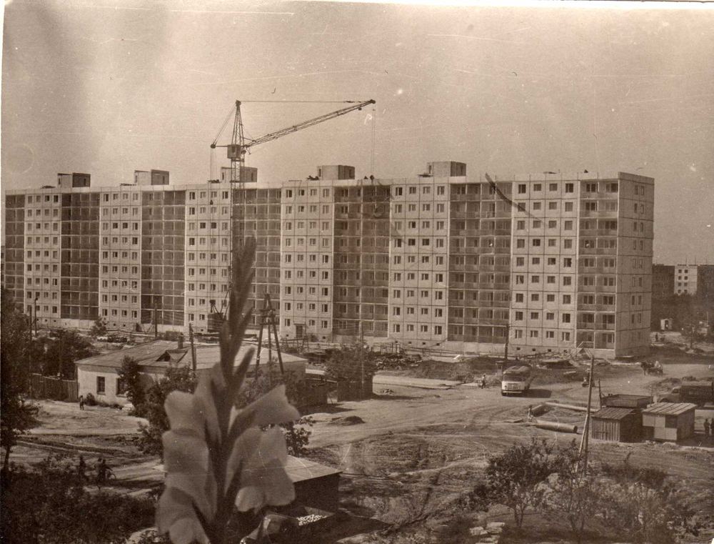 Перекрёсток Южного шоссе и улицы Старых Производственников, 1973 год