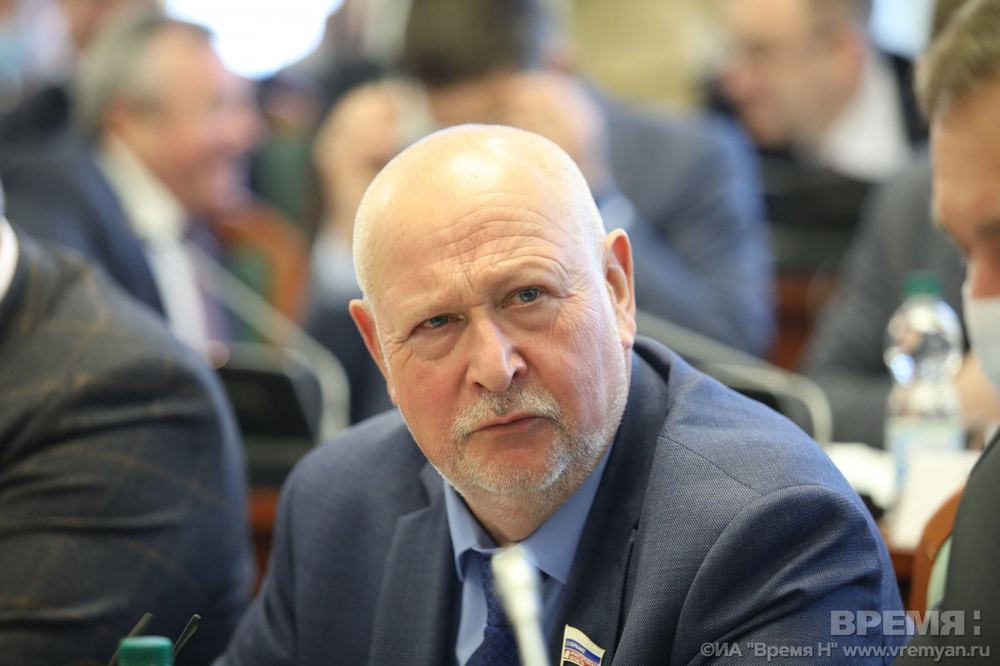 Александр Цопов на заседании Законодательного собрания Нижегородской области