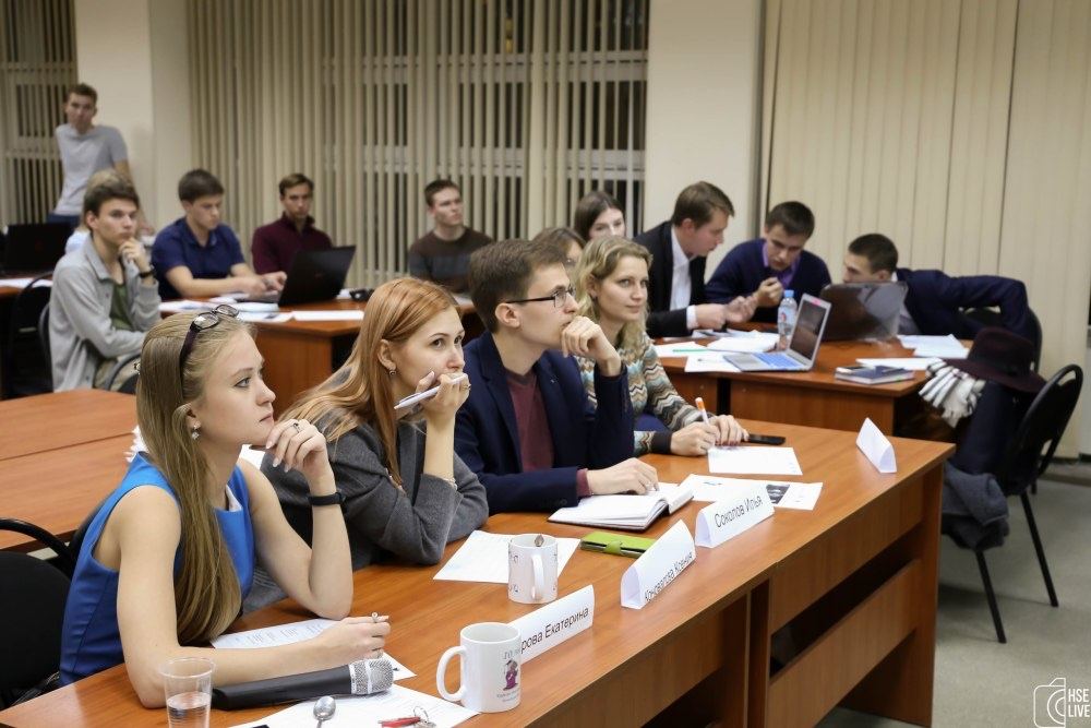 Занятие на кафедре венчурного менеджмента
