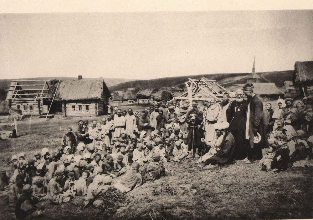 Деревня Кадомка Сергачского уезда. Беседа муллы